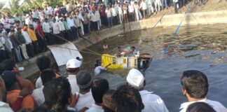 दर्शनावरून परतताना काळाचा घाला ; पिकअप विहिरीत कोसळून 14 जणांचा दुर्दैवी मृत्यू