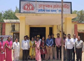 मुख्यमंत्री समृद्ध पंचायत राज अभियानासाठी रांगी ग्रामपंचायतीची तालुकास्तरीय तपासणी