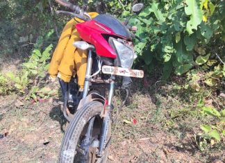 धानोरा : चालत्या दुचाकीवर नियंत्रण सुटून भीषण अपघात, दोन जण जखमी