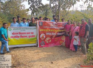 जांभुळखेडा तलावावर पक्ष्यांची मेजवानी ; वन विभाग–श्रीराम विद्यालयाचा संयुक्त पक्षी निरीक्षण उपक्रम