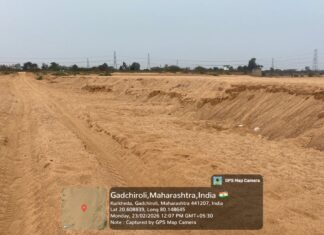 कुरखेडा : सती नदीपात्रातून वाळूची लूट, शासकीय शाळेसाठीच अवैध वाळूचा वापर?