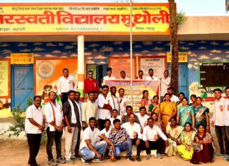 तब्बल २३ वर्षांनंतर पुन्हा भरली शाळा ; ‘मित्रोत्सवा’त रंगल्या जुन्या आठवणी