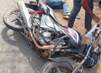 गडचिरोलीत अपघातांची मालिका सुरूच ; चारचाकीच्या धडकेत दुचाकीस्वार जागीच ठार