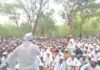 गडचिरोली : जमीन अधिग्रहणाविरोधात हजारो शेतकऱ्यांचा जिल्हाधिकारी कार्यालयावर बैलबंडी मोर्चा