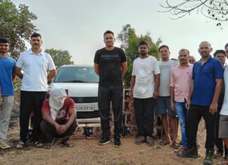 सिनेस्टाईल पाठलागानंतर दारूतस्कर जेरबंद ; ४.५२ लाखांचा मुद्देमाल जप्त