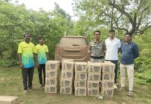 चामोर्शीत पोलिसांची धडक कारवाई : 8.24 लाखांचा अवैध मद्यसाठा व XUV जप्त