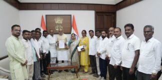 सुपीक शेतजमिनींच्या अधिग्रहणाला विरोध ; ६ खासदारांसह गडचिरोलीतील शेतकऱ्यांची उपराष्ट्रपतींकडे धाव