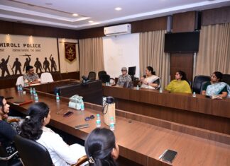 महिला सुरक्षेसाठी गडचिरोली पोलिसांचा पुढाकार; महिला दक्षता समितीच्या बैठकीत विविध विषयांवर मंथन