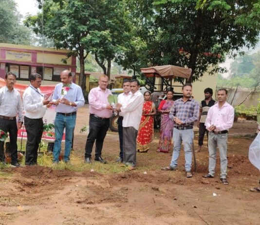सुंदर माझी शाळा’ अभियानाला फळबागेची जोड; धानोरा तालुक्यात १० शाळांमध्ये वृक्षलागवडीचा शुभारंभ