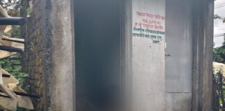 धानोऱ्यात शौचालयात आढळला इसमाचा मृतदेह; परिसरात खळबळ