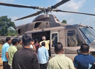 भामरागडच्या पुरात तीन गंभीर रुग्णांचे एअरलिफ्ट; लॉयड्सकडून तातडीची वैद्यकीय मदत