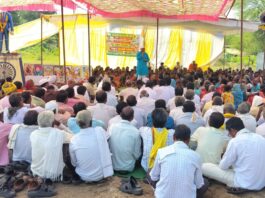 विमानतळ नको, जमीन वाचवा! राखी-गुरवळ्यात शेतकऱ्यांचे बेमुदत उपोषण सुरू