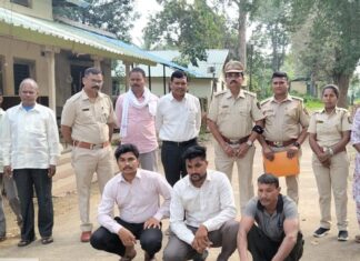 धानोरा : अवैध सागवान तस्करीप्रकरणी तिघांना अटक