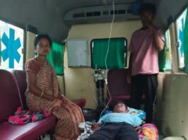 धानोरा-रांगी मार्गावर दुचाकींची समोरासमोर धडक; गर्भवती महिलेसह तिघे जखमी