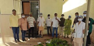 धानोरा ग्रामीण रुग्णालयात विशेष स्वच्छता मोहीम; अधिकारी-कर्मचाऱ्यांचे श्रमदान
